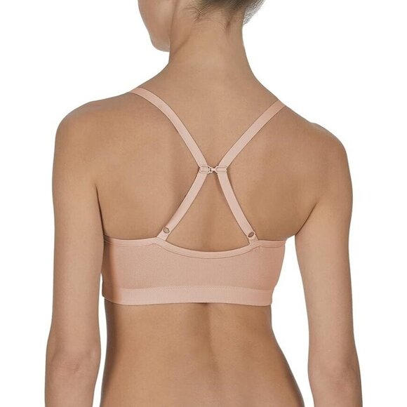 Natori 755195 Limitless Convertible Sport Bralette Golden Rose ( XL ) - Picture 2 of 5